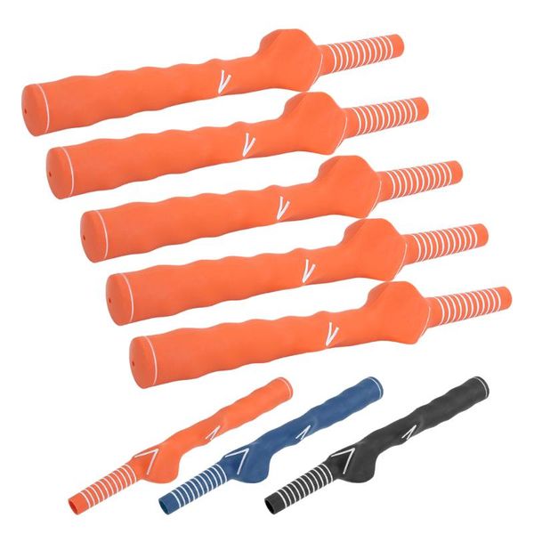 portable 5pcs swing club hand grip rubber beginner practice training rod correction accessory complete set of clubs
portable 5pcs swing club hand grip rubber beginner practice training rod correction accessory complete set of clubs
