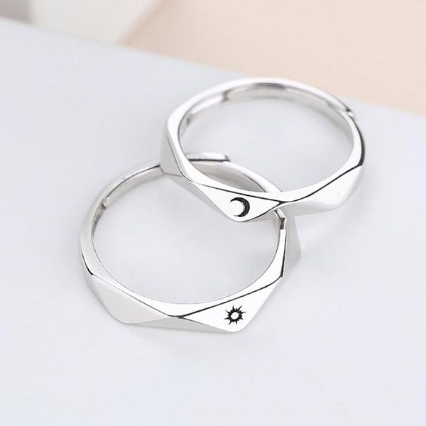couple opening sun moon ring minimalist silver color adjustable for men women friend engagement jewelry wedding rings, Slivery;golden
couple opening sun moon ring minimalist silver color adjustable for men women friend engagement jewelry wedding rings, Slivery;golden