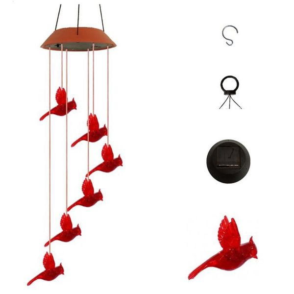 solar lamps cardinal red bird wind chime moblie led lamp hummingbirds color changing waterproof
solar lamps cardinal red bird wind chime moblie led lamp hummingbirds color changing waterproof