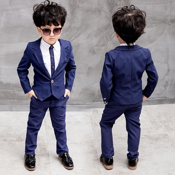 suits children clothing formal blazers suit for boys clothes fashion wedding sets shirt+coat+pant, Black
suits children clothing formal blazers suit for boys clothes fashion wedding sets shirt+coat+pant, Black