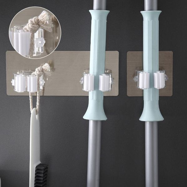 hooks & rails 2pcs mop clip life supplies mount rackbrush practical adhesive wall bathroom holder household tools broom
hooks & rails 2pcs mop clip life supplies mount rackbrush practical adhesive wall bathroom holder household tools broom