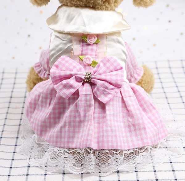 the dog clothes plaid dog cat ~ spring summer skirt four leg clothing teddy bear pet products
the dog clothes plaid dog cat ~ spring summer skirt four leg clothing teddy bear pet products