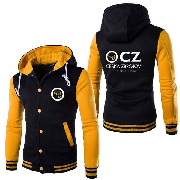 men's hoodies & sweatshirts spring colorblock men sports ceska zbrojovka print logo customizable baseball uniform buttons hoodie jacke, Black
men's hoodies & sweatshirts spring colorblock men sports ceska zbrojovka print logo customizable baseball uniform buttons hoodie jacke, Black