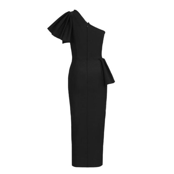 casual dresses 2021 bandage ruffles black women dress party club celebrity elegant autumn winter clothes, Black;gray
casual dresses 2021 bandage ruffles black women dress party club celebrity elegant autumn winter clothes, Black;gray