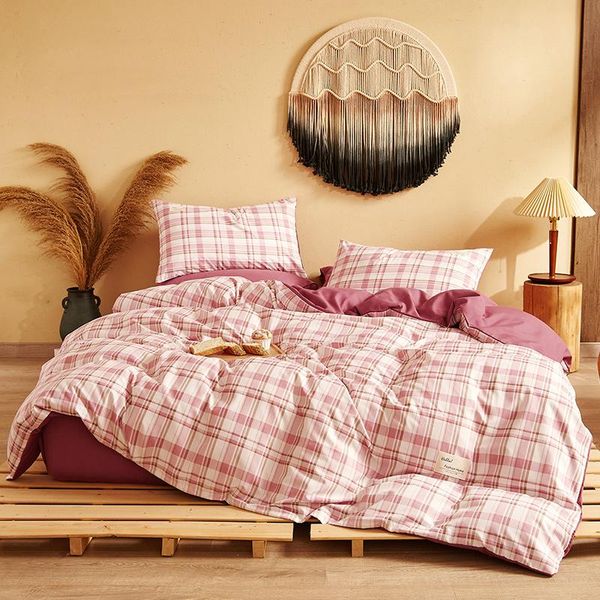 bedding sets softtime home textile sweet pink lattice duvet cover pillowcase simple boy girls single twin
bedding sets softtime home textile sweet pink lattice duvet cover pillowcase simple boy girls single twin