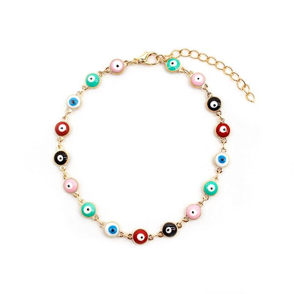 european and american women devil's eye anklets products summer fashion beach jewelry metal water drop tassel anklet, Red;blue
european and american women devil's eye anklets products summer fashion beach jewelry metal water drop tassel anklet, Red;blue