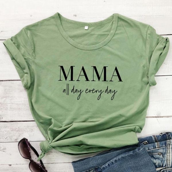 women's t-shirt funny mama all day every letter mom women shirt short sleeve aesthetic cotton tees casual plus size o neck mother tshir, White
women's t-shirt funny mama all day every letter mom women shirt short sleeve aesthetic cotton tees casual plus size o neck mother tshir, White
