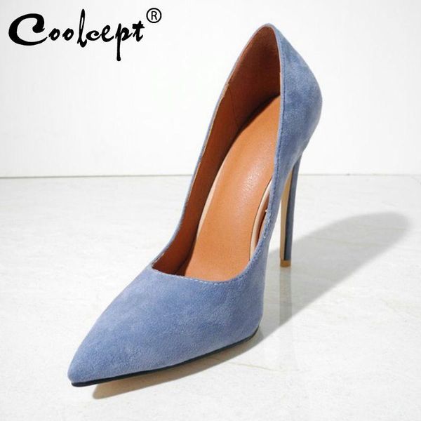 dress shoes coolcept spring summer for women pumps pointed toe thin high heel solid color fashion female footwear size 43, Black
dress shoes coolcept spring summer for women pumps pointed toe thin high heel solid color fashion female footwear size 43, Black