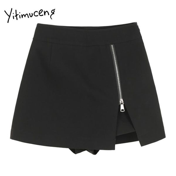 skirts yitimuceng irregular skirt for women zipper casual high waist mini black clothing 2021 summer korean fashion
skirts yitimuceng irregular skirt for women zipper casual high waist mini black clothing 2021 summer korean fashion