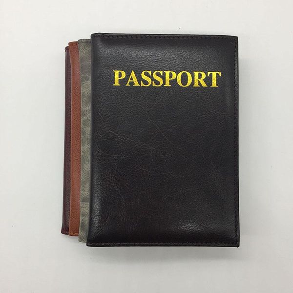 card holders solid pu leather passport cover women business airport holder men 2021 classic case quality, Brown;gray
card holders solid pu leather passport cover women business airport holder men 2021 classic case quality, Brown;gray
