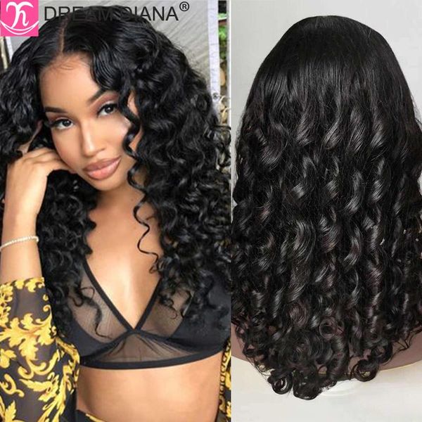 lace wigs dreamdiana brazilian loose wave frontal 150 density guleless 100% remy ombre wavy human hair 13x4, Black;brown
lace wigs dreamdiana brazilian loose wave frontal 150 density guleless 100% remy ombre wavy human hair 13x4, Black;brown