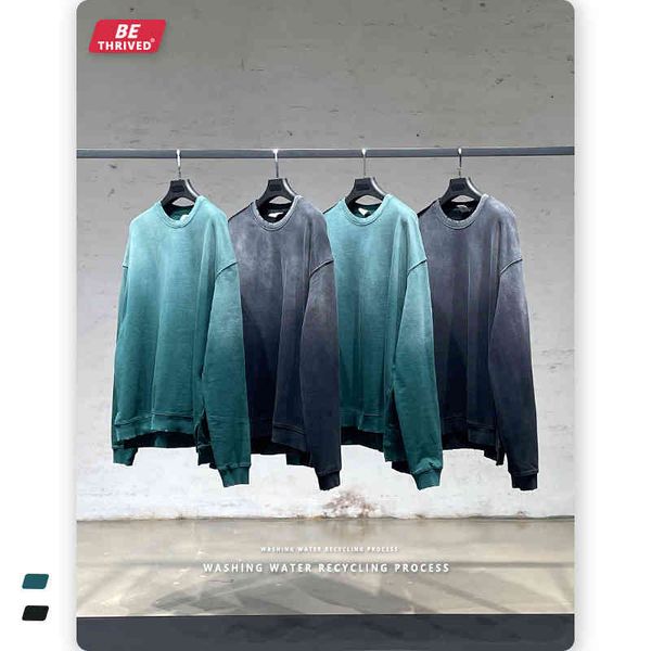be men's wear 2021 autumn eing, forking, gradual change, washing, used sweater, high street fashion brand coat, Black
be men's wear 2021 autumn eing, forking, gradual change, washing, used sweater, high street fashion brand coat, Black