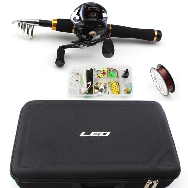 1.65m carbon casting fishing rod and 18bb reels a lot of hook lures hard bag tackle set boat rods
1.65m carbon casting fishing rod and 18bb reels a lot of hook lures hard bag tackle set boat rods