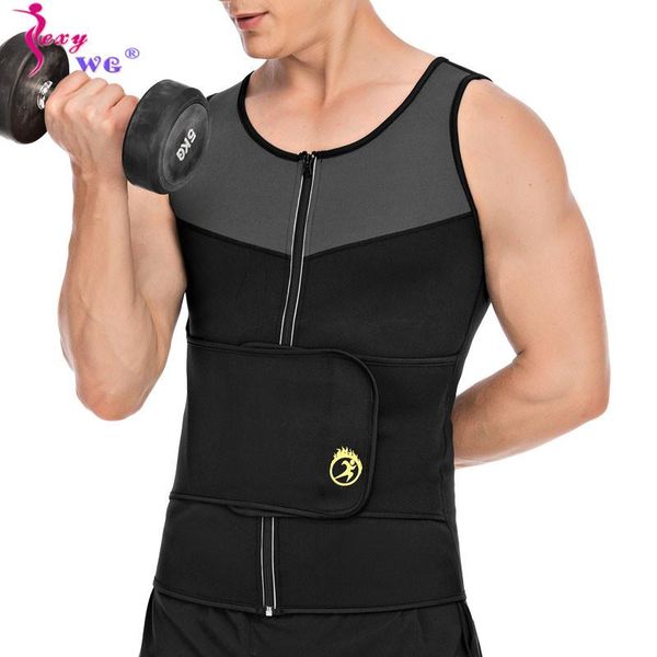 yoga outfits sexywg compression waist trainer vest belly control sauna sweat shirt men weight loss neoprene wrokout slimming body shaper, White;red
yoga outfits sexywg compression waist trainer vest belly control sauna sweat shirt men weight loss neoprene wrokout slimming body shaper, White;red