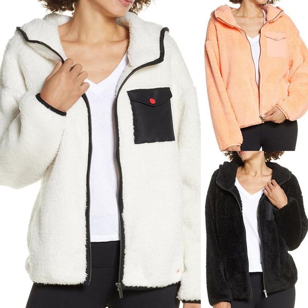 women's jackets winter warm women hoodies sweatshirts drawstring long sleeve fur pullovers pocket plush hooded plus size female, Black;brown
women's jackets winter warm women hoodies sweatshirts drawstring long sleeve fur pullovers pocket plush hooded plus size female, Black;brown