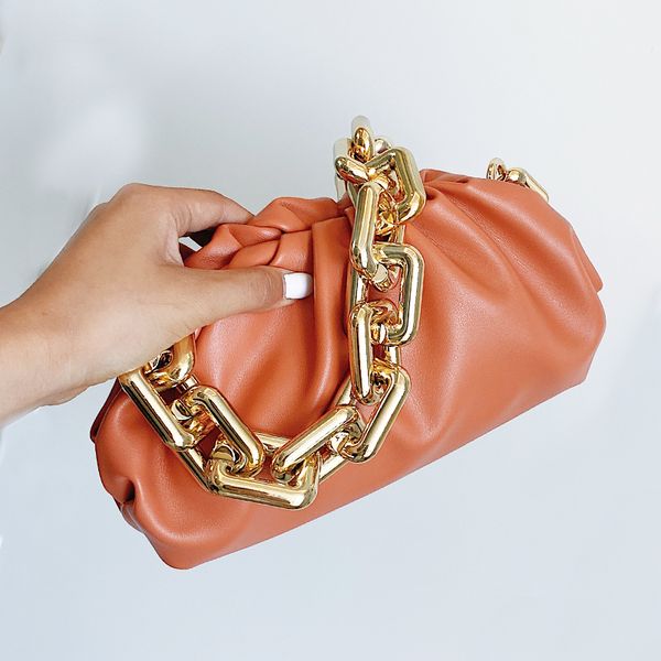 metal thick chain women bag luxury handbag trendy women shoulder bags lady small totes bag soft leather clutches mmm
metal thick chain women bag luxury handbag trendy women shoulder bags lady small totes bag soft leather clutches mmm