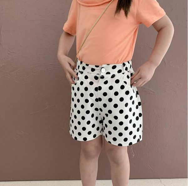 shorts summer 2-9y children baby girls dots causal kids short pants children's clothing, Black
shorts summer 2-9y children baby girls dots causal kids short pants children's clothing, Black