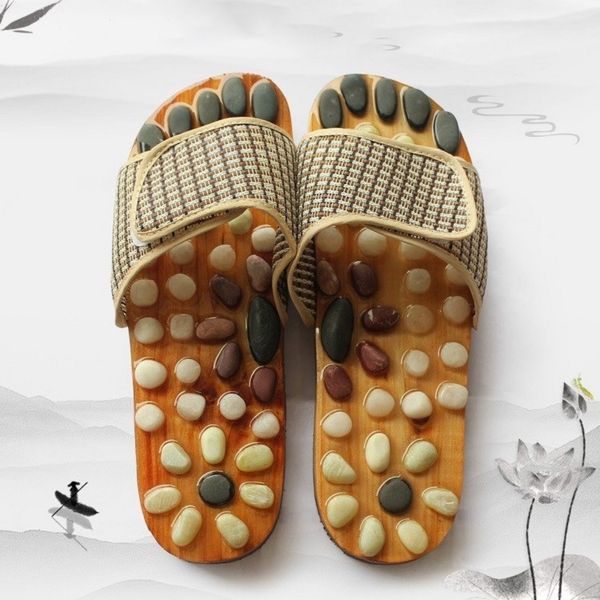 luxury slippers home jade massage women's acupoint sole foot therapy fitns men's indoor four seasons bath eva slippers, Black
luxury slippers home jade massage women's acupoint sole foot therapy fitns men's indoor four seasons bath eva slippers, Black