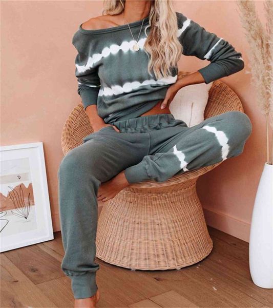 2 piece outfits, casual stripes womens pants long sleeve pullover elastic waist loungewear set, White 
2 piece outfits, casual stripes womens pants long sleeve pullover elastic waist loungewear set, White