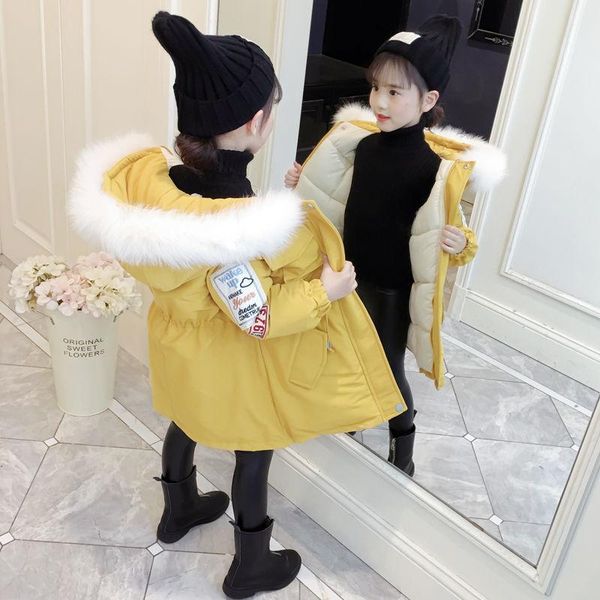 down coat winter teenage girls warm coats kids windproof thick parkas cotton outerwear children fur hooded long jacket baby girl, Blue;gray
down coat winter teenage girls warm coats kids windproof thick parkas cotton outerwear children fur hooded long jacket baby girl, Blue;gray