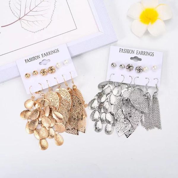 dangle & chandelier trend korean version of metal women's earrings set hollow 2021 fashion jewelry holiday gifts wholesale, Silver
dangle & chandelier trend korean version of metal women's earrings set hollow 2021 fashion jewelry holiday gifts wholesale, Silver