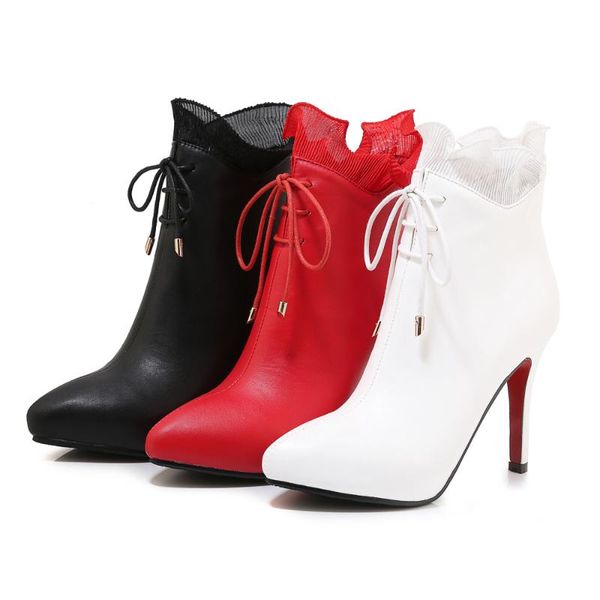 boots 2021 low-women's party snow prom red lace wedding fashion catwalk, Black
boots 2021 low-women's party snow prom red lace wedding fashion catwalk, Black