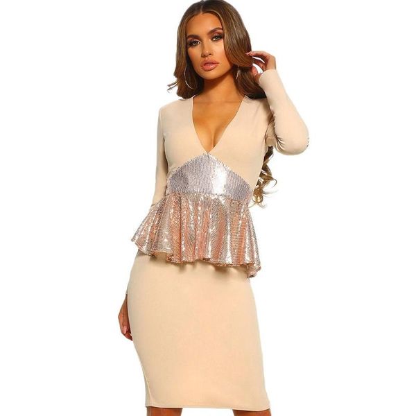 casual dresses women's dress v-neck sequins flounces long-sleeved mid-length mini for women summer woman 2021 vestido, Black;gray
casual dresses women's dress v-neck sequins flounces long-sleeved mid-length mini for women summer woman 2021 vestido, Black;gray