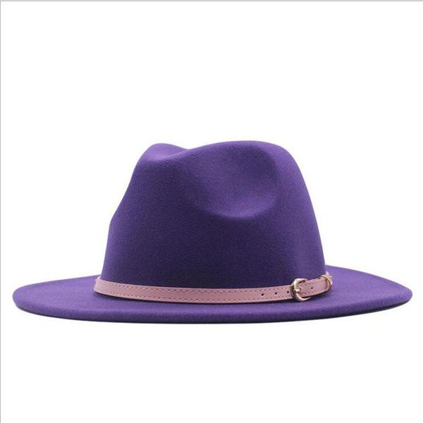 wide brim hats wool fedora hat navy men jazz solid color women felt fashion trilby panama caps, Blue;gray
wide brim hats wool fedora hat navy men jazz solid color women felt fashion trilby panama caps, Blue;gray