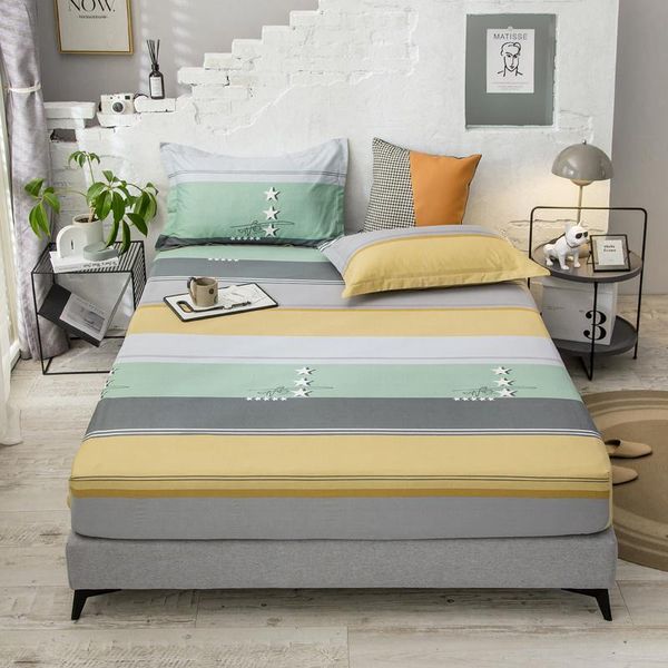 sheets & sets pure cotton fitted sheet stripe bedding tiwn king elastic bed rubber band mattress cover protector luxury case
sheets & sets pure cotton fitted sheet stripe bedding tiwn king elastic bed rubber band mattress cover protector luxury case