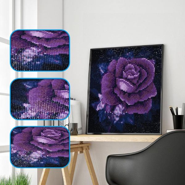 diamond painting 5d cross stitch embroidery purple rose full square rhinestones pattern home decoration needle craft&art
diamond painting 5d cross stitch embroidery purple rose full square rhinestones pattern home decoration needle craft&art
