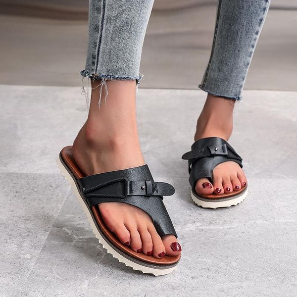 slippers big size summer 2021 women rome flats with flip flops shoes fashion female casual outside slides ladies, Black
slippers big size summer 2021 women rome flats with flip flops shoes fashion female casual outside slides ladies, Black