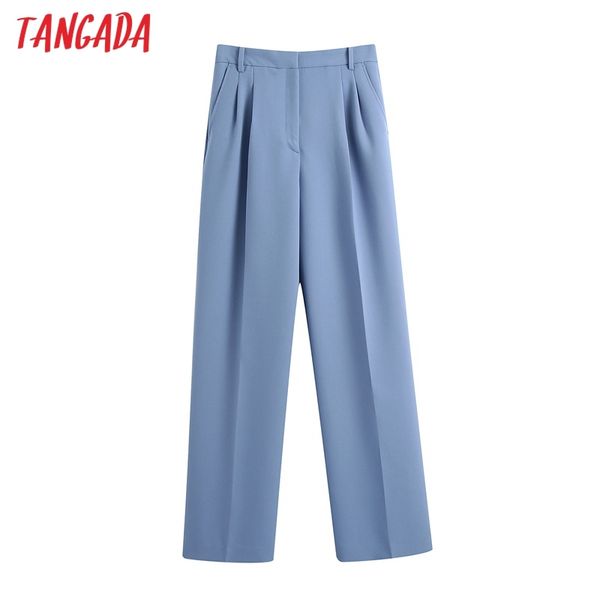 fashion women blue suit trousers pockets buttons office lady pants pantalon be322 210416, Black;white
fashion women blue suit trousers pockets buttons office lady pants pantalon be322 210416, Black;white