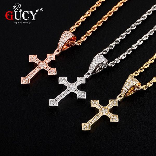 fashion cross pendant with gold silver color necklace cubic zircon men's women hip hop jewelry for gift necklaces
fashion cross pendant with gold silver color necklace cubic zircon men's women hip hop jewelry for gift necklaces