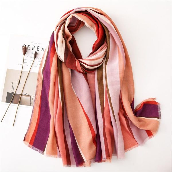 scarves scarf for woman winter vertical rainbow striped cotton flowers warm long shawl, Blue;gray
scarves scarf for woman winter vertical rainbow striped cotton flowers warm long shawl, Blue;gray