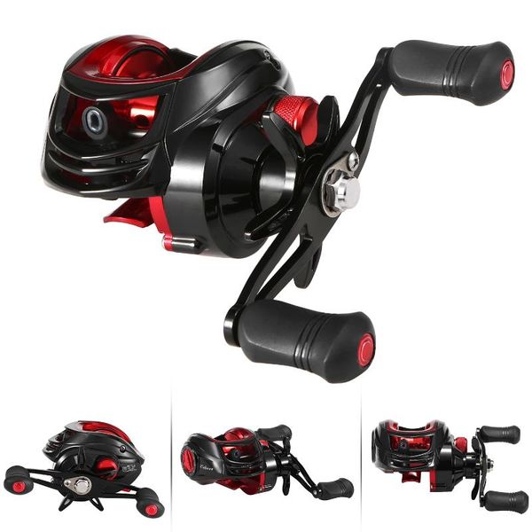 baitcasting reel 18+1bb ball bearing fishing high speed 7.2: 1 gear ratio magnetic brake system baitcaster reels
baitcasting reel 18+1bb ball bearing fishing high speed 7.2: 1 gear ratio magnetic brake system baitcaster reels