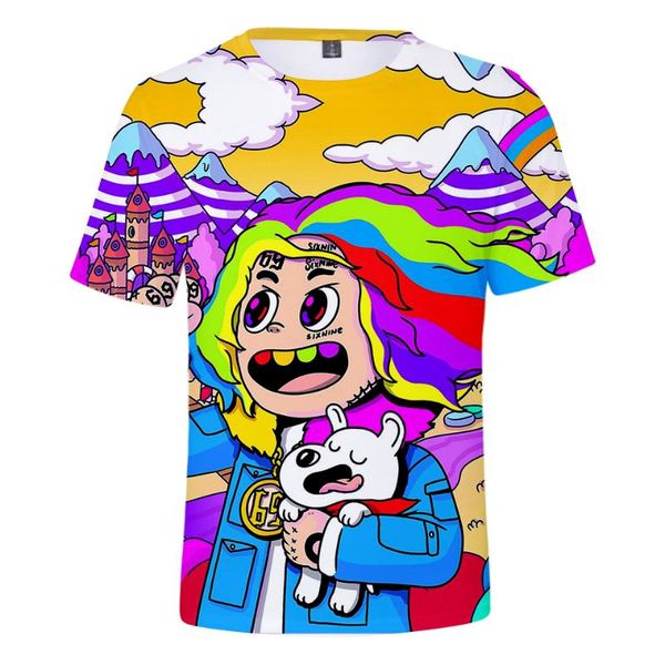 men's t-shirts 6ix9ine men and women summer comfortable casual fashion hip hop harajuku 3d short sleeve t shirts, White;black
men's t-shirts 6ix9ine men and women summer comfortable casual fashion hip hop harajuku 3d short sleeve t shirts, White;black