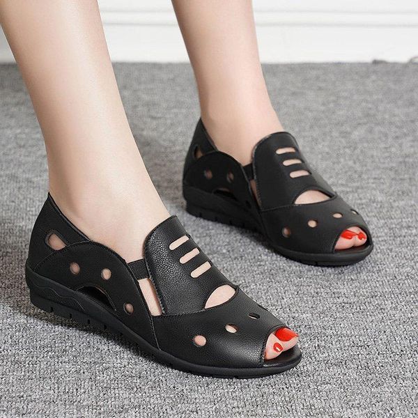 sandals 2021 summer gladiator rome casual women shoes sandalia feminina leather wedge heel comfort zapatillas mujer, Black
sandals 2021 summer gladiator rome casual women shoes sandalia feminina leather wedge heel comfort zapatillas mujer, Black