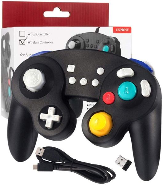 game controllers & joysticks exlene 2.4g wireless gamepad for switch,gamecube style, rechargeable, turbo, rumble, motion control
game controllers & joysticks exlene 2.4g wireless gamepad for switch,gamecube style, rechargeable, turbo, rumble, motion control