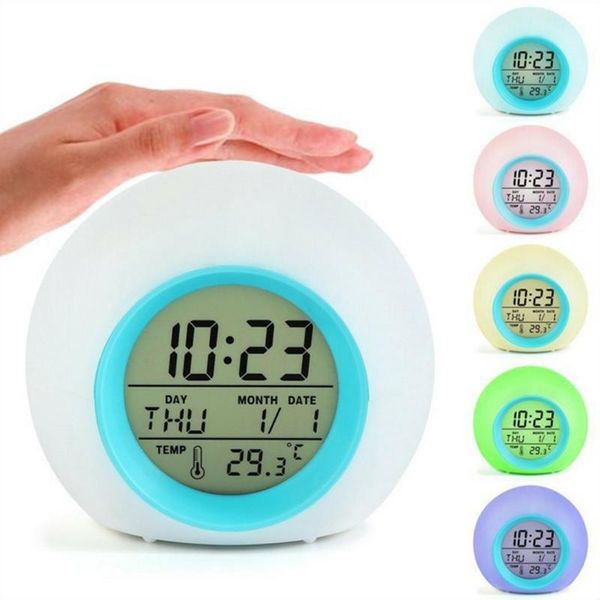 other clocks & accessories color changing led light digital alarm touch control kids children wake up clock nature music gifts
other clocks & accessories color changing led light digital alarm touch control kids children wake up clock nature music gifts