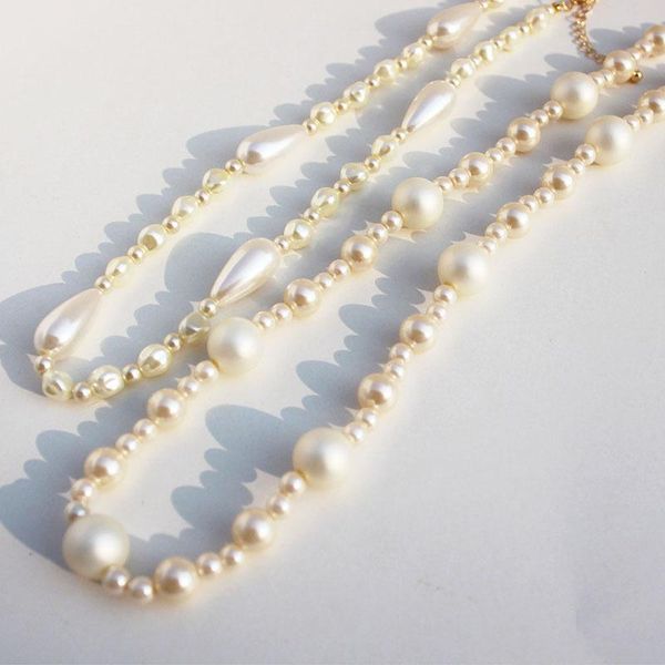 pendant necklaces 2021 summer pearl beaded necklace design heart-shaped women's japanese and korean style clavicle chain, Silver
pendant necklaces 2021 summer pearl beaded necklace design heart-shaped women's japanese and korean style clavicle chain, Silver