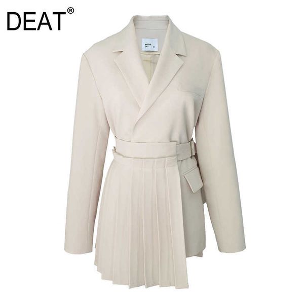 deat autumn fashion women blazer coat full sleeve notched high street wild elegant pleated patchwork jackets tu282 210930, White;black
deat autumn fashion women blazer coat full sleeve notched high street wild elegant pleated patchwork jackets tu282 210930, White;black