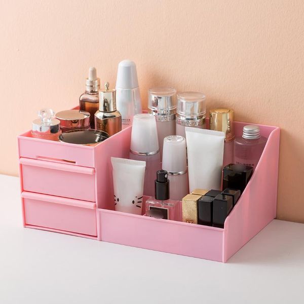 large capacity cosmetic storage box drawer dressing table skin care rack house desksundries organizer makeup boxes & bins
large capacity cosmetic storage box drawer dressing table skin care rack house desksundries organizer makeup boxes & bins