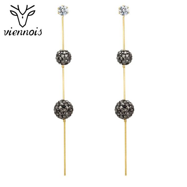 Dangle & Chandelier Viennois Luxury Gold Long Drop Earrings Micro Disco Balls Crystal Boho 2021 Statement Trend Jewelry Party Gifts, Silver
Dangle & Chandelier Viennois Luxury Gold Long Drop Earrings Micro Disco Balls Crystal Boho 2021 Statement Trend Jewelry Party Gifts, Silver