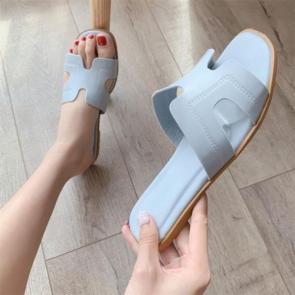 slippers 2021 women summer black white slipper flat sandals casual beach flip-flops eur 35-41
slippers 2021 women summer black white slipper flat sandals casual beach flip-flops eur 35-41