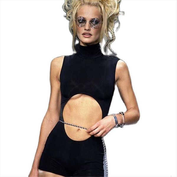 style cotton black women rompers sleeveless tight bodycon slim playsuits lady cute clubwear outfits, Black;white
style cotton black women rompers sleeveless tight bodycon slim playsuits lady cute clubwear outfits, Black;white