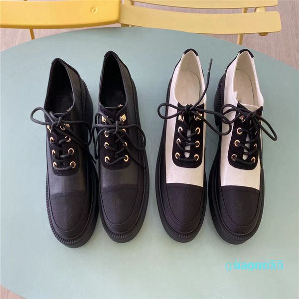 designer dress shoes, thick-soled loafers, black and white panda color matching with height 5cm, size: 35-40
designer dress shoes, thick-soled loafers, black and white panda color matching with height 5cm, size: 35-40