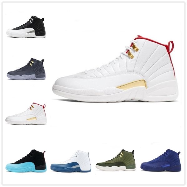 12 12s basketball shoes jumpman womens mens sneakers stone blue university gold ovo trainers size us 6-11
12 12s basketball shoes jumpman womens mens sneakers stone blue university gold ovo trainers size us 6-11