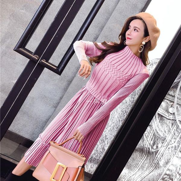 casual dresses 2021 autumn and winter a-line knitted dress temperament gold velvet stitching mid-length versatile bottoming chic, Black;gray
casual dresses 2021 autumn and winter a-line knitted dress temperament gold velvet stitching mid-length versatile bottoming chic, Black;gray