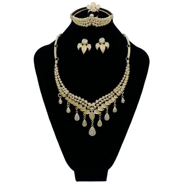 earrings & necklace 2021 fashion exquisite noble gold wholesale nigerian wedding women accessories jewelry set bran t0014, Silver
earrings & necklace 2021 fashion exquisite noble gold wholesale nigerian wedding women accessories jewelry set bran t0014, Silver