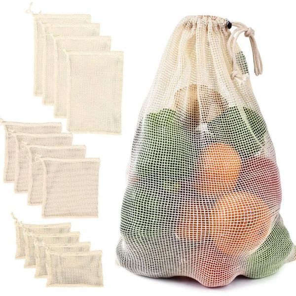 cotton mesh vegetable bags produce bag reusable storage kitchen fruit with drawstring
cotton mesh vegetable bags produce bag reusable storage kitchen fruit with drawstring